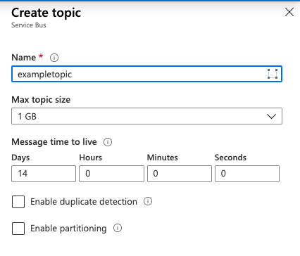 Microsoft Azure Service Bus-Topic